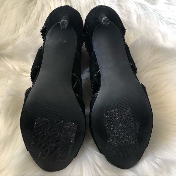 Fergie Amelia Suede High Heeled Sandals - Picture 14 of 14